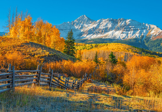 View Of Wilson Peak In Autumn, USA, 1000 palaa