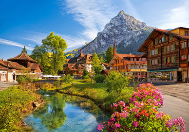 Kandersteg, Switzerland, 500 palaa