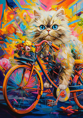 Kitten's Floral Ride, 500 palaa