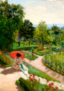 Red Umbrella, Józef Mehoffer, 500 palaa