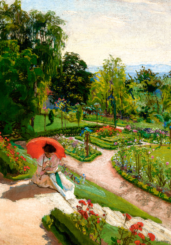 Red Umbrella, Józef Mehoffer, 500 palaa