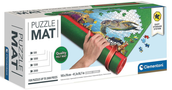 Pusselmatta 500 - 2000 bitar, Clementoni