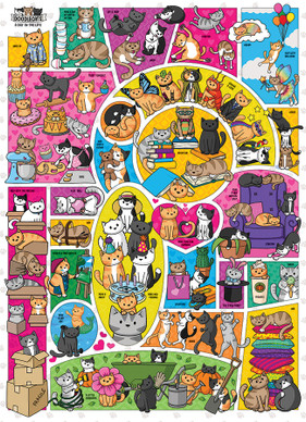 Doodlecats, 1000 bitar