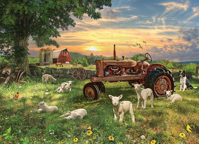 Field at Sunrise, 1000 bitar