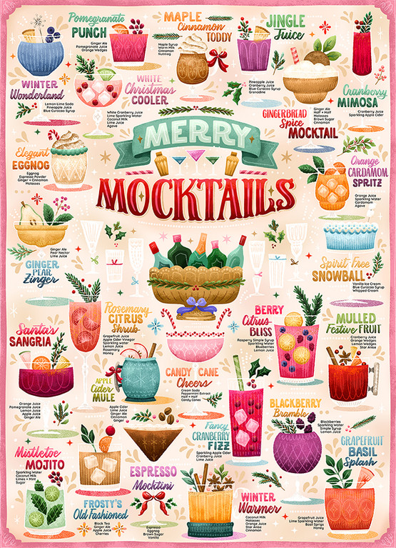 Merry Mocktailst, 1000 bitar