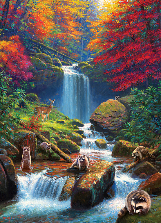 Mystic Falls in Autumn, 1000 palaa