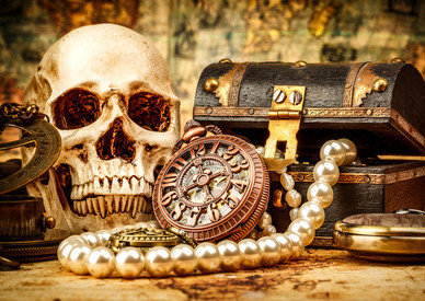 Pirates Captain's Desk, 1000 palaa