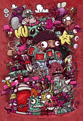 Illustrated Deliriums, 1000 palaa