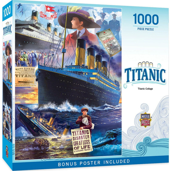 Titanic - Collage, 1000 palaa