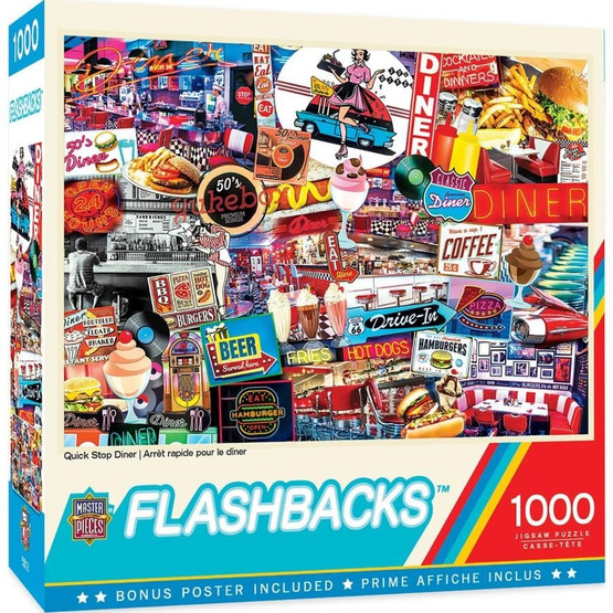 Flashbacks - Quick Stop Diner, 1000 bitar