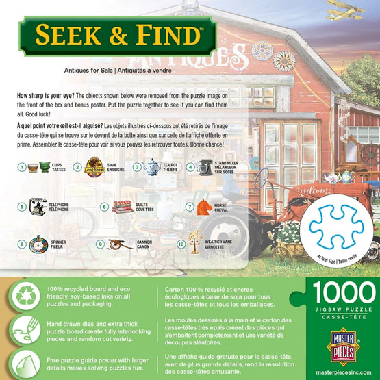 Seek & Find - Antiques for Sale, 1000 palaa