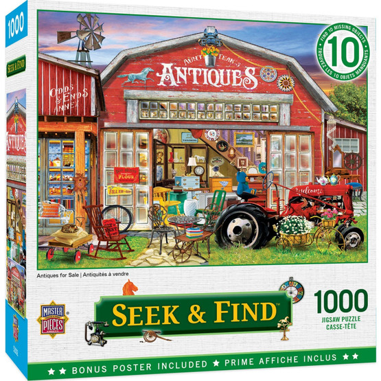 Seek & Find - Antiques for Sale, 1000 palaa