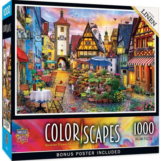 Colorscapes - Bavarian Flower Market, 1000 palaa