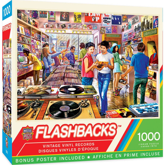 Flashbacks - Vintage Vinyl Records, 1000 palaa