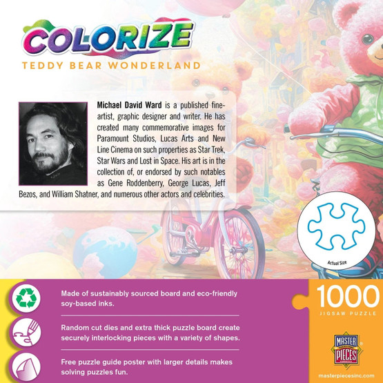 Colorize - Teddy Bear Wonderland, 1000 palaa