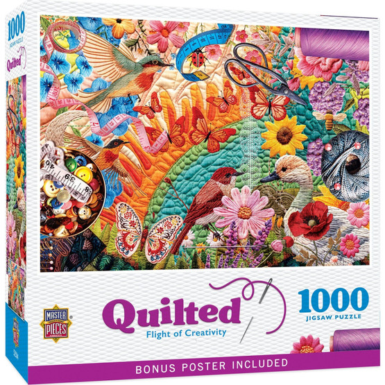 Quilted - Flight of Creativity, 1000 palaa