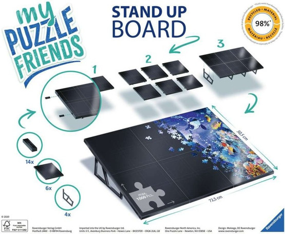 Ravensburger Palapelipöytä, 1000 palaan asti.