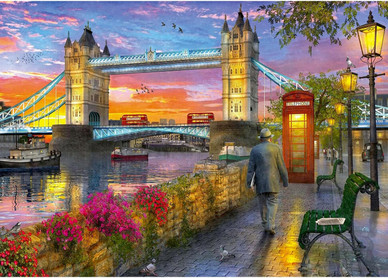 Tower Bridge At Sunset, 1000 palaa