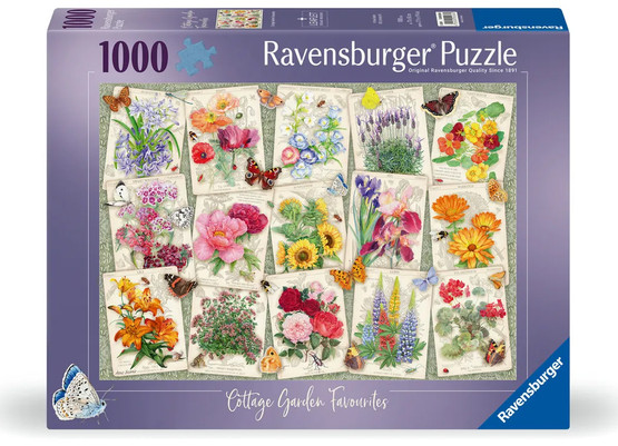 Garden Flowers, 1000 palaa