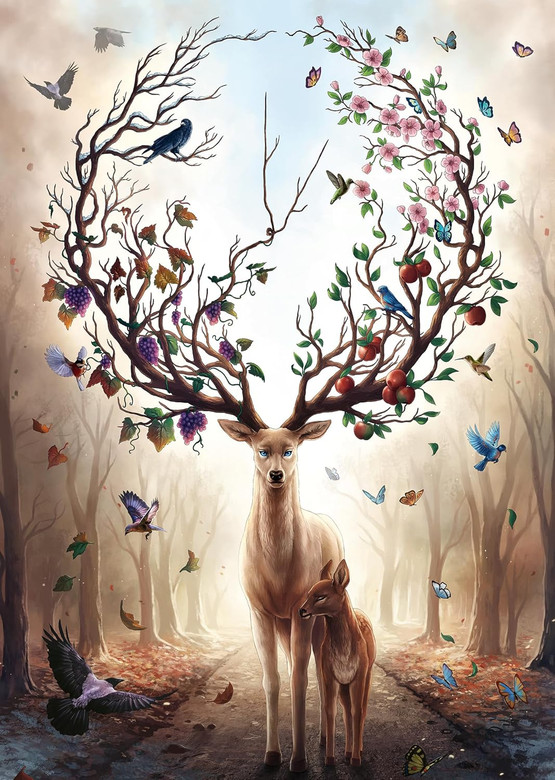 Fantasy Deer, 1000 palaa