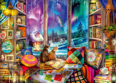 The Winter Reading Nook, 1000 palaa