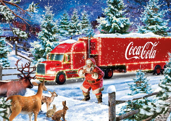 Coca Cola: Coca Cola Christmas Truck, 1000 palaa
