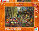 Thomas Kinkade: Disney, Mickey & Minnie Halloween Fun, 1000 palaa