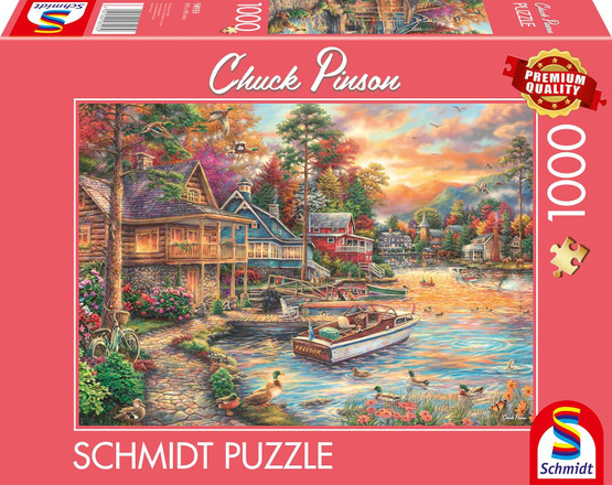 Chuck Pinson: Shore in Evening Gold, 1000 palaa