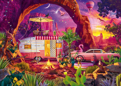 Jeff Haynie: Camping Paradise in the Desert, 1000 palaa