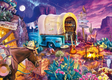 Jeff Haynie: Romantic Wild West Camping, 1000 palaa