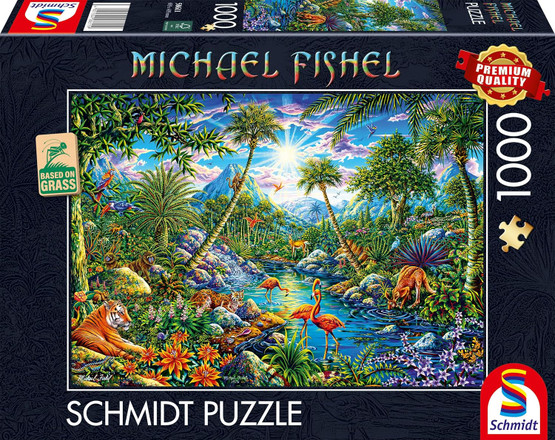 Michael Fishel: Island paradise, 1000 palaa