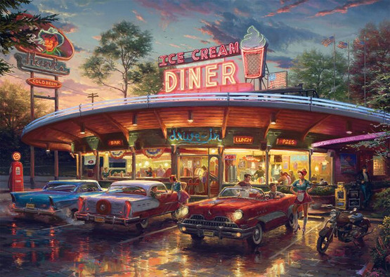 BLEND COTA: American diner, 1000 palaa