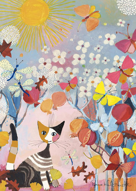 Rosina Wachtmeister: Striped Kitten, 1000 palaa
