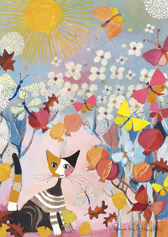 Rosina Wachtmeister: Striped Kitten, 1000 palaa