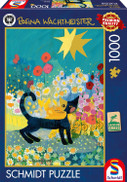 Rosina Wachtmeister: Cat in the Sea of Flowers, 1000 palaa