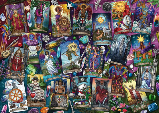 Mysterious tarot cards, 1000 palaa
