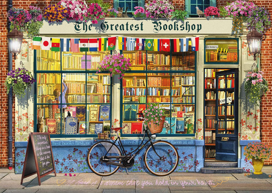 Garry Walton: Bookstore, 1000 bitar