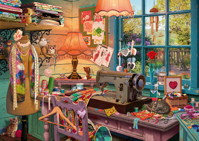 Secret Puzzle - In the Seewing Room, 1000 palaa