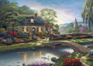 Thomas Kinkade: Stoney Creek Cottage, 1000 palaa