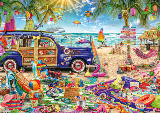 Sunny Beach, 1000 palaa