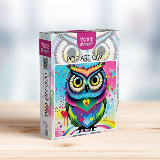 Pop-art Owl, 1023 bitar