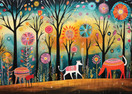 Colorful Forest, 1000 palaa