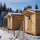 Keskikokoinen koiratalo | 210 x 210 cm