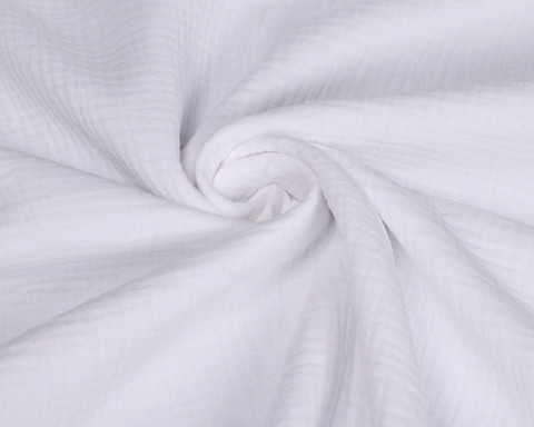 PALA 100 cm: Double gauze/harsokangas, valkoinen