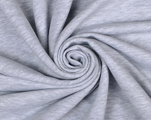 Joustocollege, meleerattu vaalea harmaa *Käyttöleveys n. 180 cm*