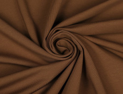 *Lievä II-laatu* Viimeinen PALA n. 100 cm: Trikoo, maitosuklaa