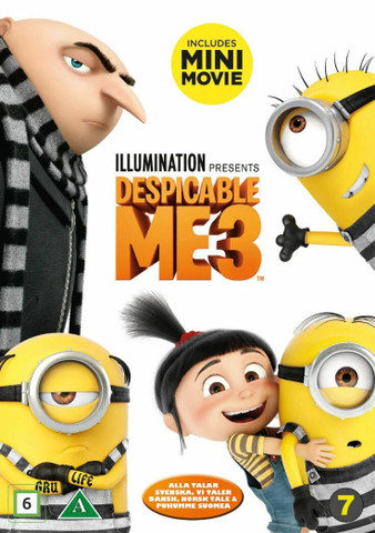 Itse Ilkimys 3 dvd