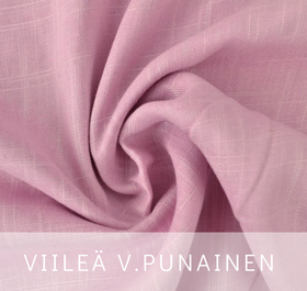 ENNAKKOTILAUS: Pellavaviskoosi, eri värejä (80% pellavaa)