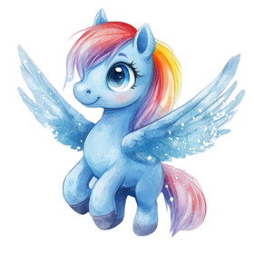 Silityskuva: Taikaponi, SININEN