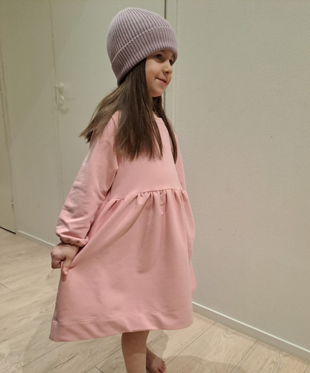 Paperikaava: INKERI lasten mekko, koot 80-140cm 